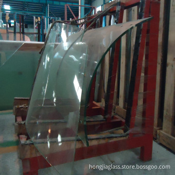 Curved Tempered Laminated Glass
